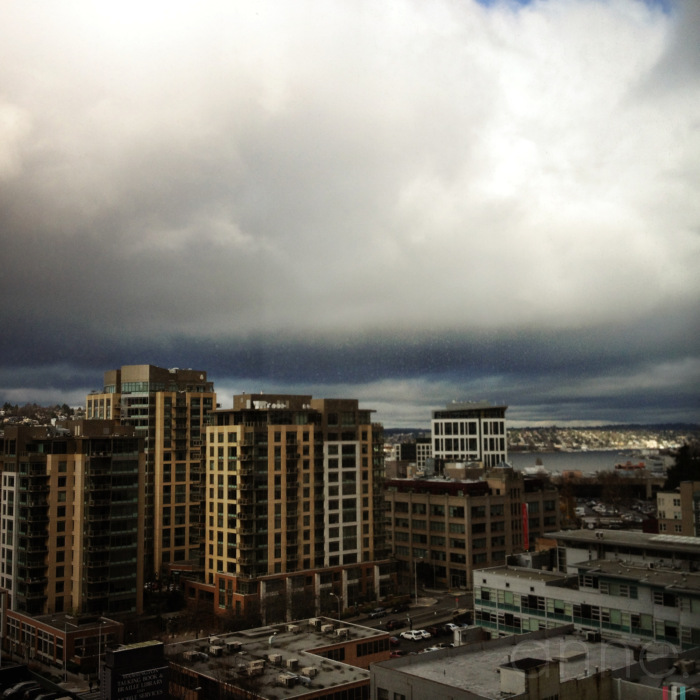 'Cloud cover' Seattle WA, December 2012