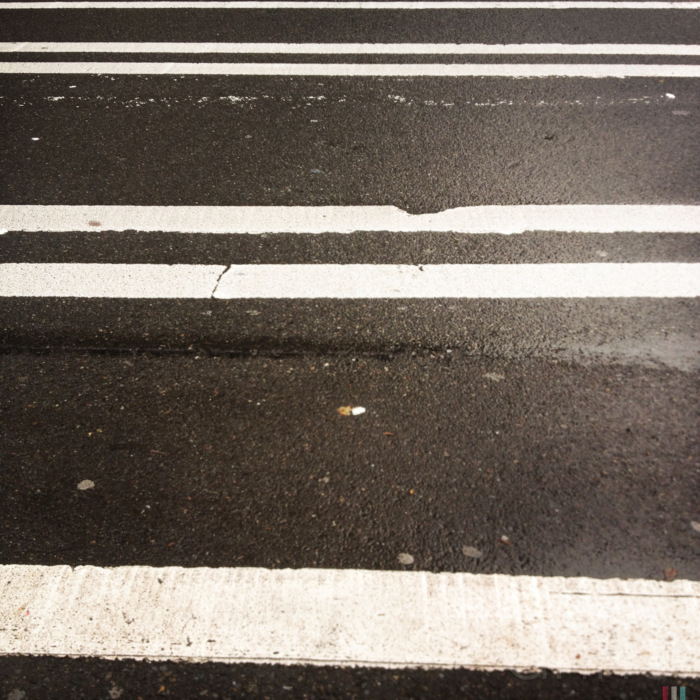 'Just lines on a street' Seattle WA, December 2012