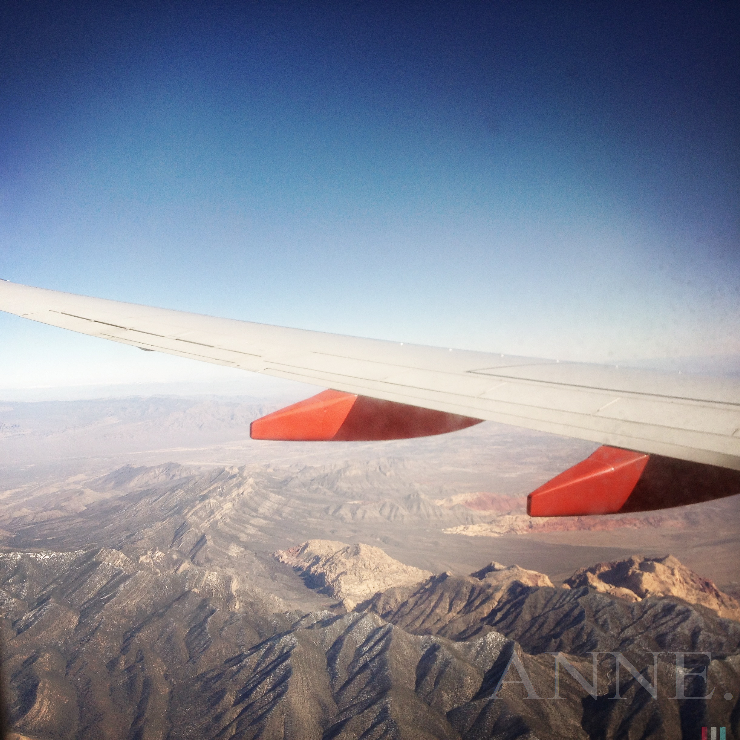 ‘Flying over Vegas’ Las Vegas, Nevada, December 2012