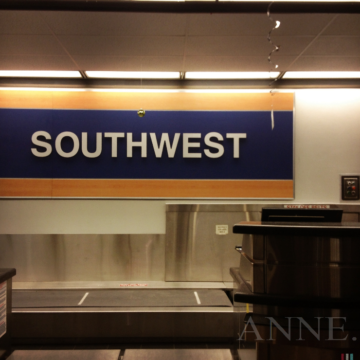 ‘Flying to the Midwest on the Southwest’ Seattle WA, December 2012