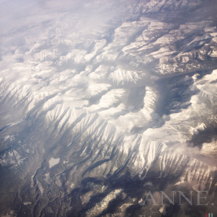 ‘Mountains as far as the eye can see’ En Route’ December 2012