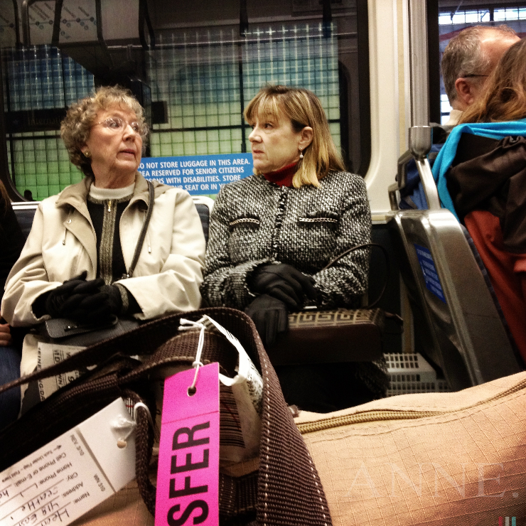 ‘Stops along the way’ Light rail, Seattle WA, December 2012