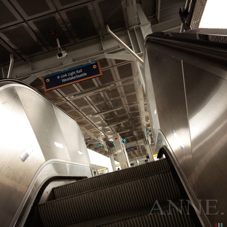 ‘To the light rail and beyond’ Seattle WA, December 2012