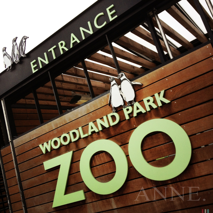 ‘Zoo Entrance’ Woodland Zoo, Ballard, Seattle WA, January 2013