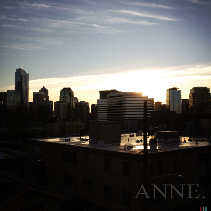 ‘Sunset Seattle’ Capitol Hill, Seattle WA, January 2013