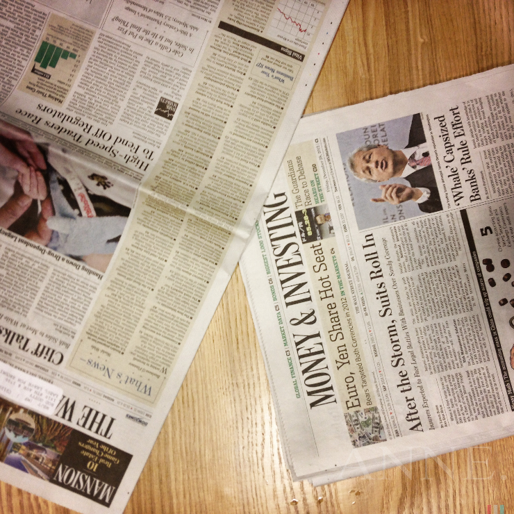 ‘Your local paper’ Seattle WA, January 2013